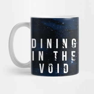 Dining in the Void Logo Mug